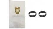 (6) F Style Cloth Hepa Vacuum Bags for Kirby Sentria I & II G10D + (2) Belts