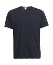 James Perse Crewneck Short-Sleeved T-Shirt 1,2,3,4,5 Black