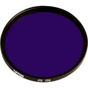 Tiffen 138mm Deep Blue #47B Color Balancing Filter - Lightens Blue Objects