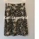 [二手] Karl Lagerfeld 卡爾·拉格斐 亞麻裙