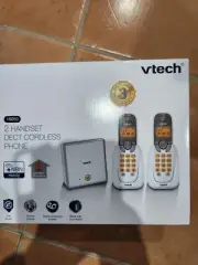 VTech DECT Cordless Phone 2 Handsets CLS18050