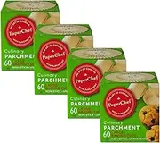 Standard Disposable Paper Cupcake Liners/Baking Cups for Housewarming, 60-ct/Box (Pack of 4)