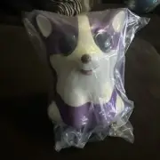 Sparkle Eye Squish 5.5" Corgi New In Bag