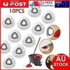 10pcs For Vileda Easy Wring Mopping & Clean Microfiber Spin Mop Replacement-Head