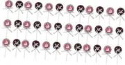 Gadpiparty 2sets Pirate Theme Cake Toppers Dessert Picks Cupcake Decorations Cake Adornments Fun Birthday Celebration 20pcs*2