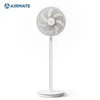 在飛比找環球Online優惠-【AIRMATE 艾美特】12吋美型遙控三段式中柱電扇 AS