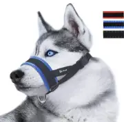 Nylon Dog Muzzle for Small,Medium,Large Dogs Prevent from Biting Size M