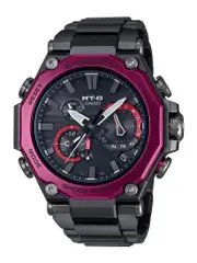 Casio G Shock MTG Black and Purple Watch MTG-B2000B-1A4DR