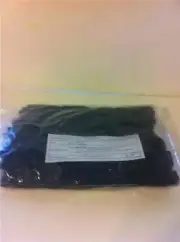 LOT 28 9.5" 9 1/2" BLACK ZIPPERS CONCEAL CLOSED END SEWING CRAFT
