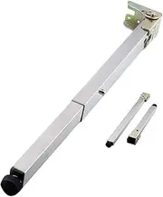 YCMY Adjustable Furniture Legs Stainless Steel Table Legs Folding Dining Table Feet Modern DIY Foldable Telescopic Coffee Desk Legs Metal Bar Table Legs, Push-Pull Lift Cabinet, 1Pack, 70cm/ 28"