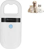 Pet Microchip Reader Scanner, 134.2KHz EMID Handheld Pet Chip ID Scanner Rechargeable Data Storage Animal Tag Scanner for ISO11784, 85 FDX B, EMID, Pet Microchip Scanner