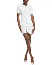 IPPONELLI Button Front Sweaterdress