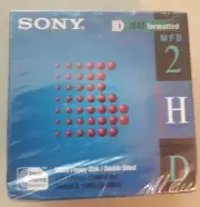 Sony 3.5"10MFD-2HD IBM Diskettes1.44 MB Disks Micro Floppy Disk UPC:027242434165