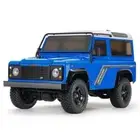 Tamiya 1/10 1990 Land Rover Defender 90 Light Blue Painted Body (CC-02 Chassis)