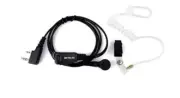 PTT Acoustic Tube Earpiece for Kenwood, Baofeng, Retevis Radios H-777, UV-5R