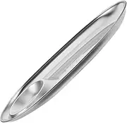 iplusmile Stainless Steel Food Tray Reusable Plates for Portion Control Party Serving