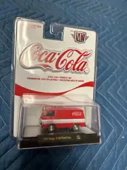 Coca Cola M2 Machines 1964 Dodge A100 Panel Van 1:64 Diecast Collectible