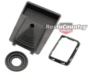Holden Commodore UPPER +LOWER Manual Gear Shift Boot Kit VL 5spd rubber surround