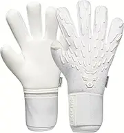 FEARLESS GOALKEEPERS Wolf Pro Snow Goalkeeper Gloves - German Contact Latex - Breathable - Non-Slip Grip, Negative Cut, Second Skin Feel - for Adults