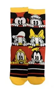 Disney Mickey and Friends Mismatched Socks New