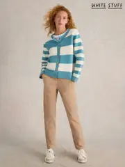 White Stuff Blue Jana Cardigan (F13818) | $100