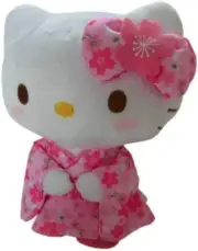 NAKAJIMA Sanrio Hello Kitty Sakura Kimono Plush S Size 084361-15