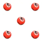 5PK NRL St George Illawarra Dragons NRL Super-High Bounce Ball 60mm Toy Orange