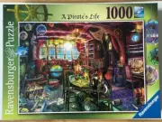Ravensburger Aimee Stewart a Pirate’s Life 1000 Piece Jigsaw Puzzle Brand New Se
