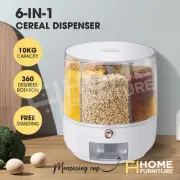 Grain Container Cereal Dispenser Dry Food Rice Flour Storage Box Candy Bin