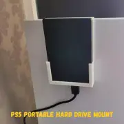 Portable External Hard Drive Disks Mount Hanger for PS5 Playstation 5Console