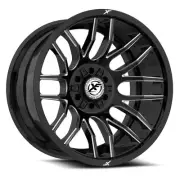 17x9 XF Off-Road XF-232 Gloss Black & Milled Wheel 6x135/6x5.5 (12mm)