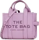 Marc Jacobs The Leather Small Tote Bag Regal Orchid H009L01SP21-519 BOX 16