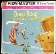 Beep Beep Road Runner 1967 Warner Bros 3d View-Master 3 Reel Packet SEALED
