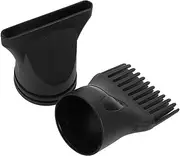 Mikinona 2Pcs Hair Dryer Diffuser Comb Attachment Blow Dryer Nozzle for Styling Heat Resistant Design for Curly Straight Hair for All Skill Levels