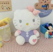 NEW CUTE HELLO KITTY PLUSH STUFFED TOY BACKPACK In Color Purple/Pink