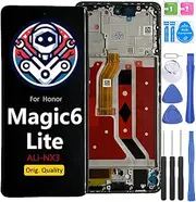 iYAiYO Screen Replacement LCD Touch Screen for Honor Magic6 Lite OLED Original with Frame Pre-Assembled Display with Tools