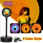 Sunset Projector Projection USB Atmosphere LED Desk Night Lights Lamp Home Decor