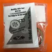 Flying Model Rocket – Parts – BT-70 Ejection Baffle - Fliskits