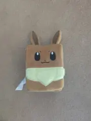 Pokémon Plush Deck Box Case Eevee Card Game Center Brand New