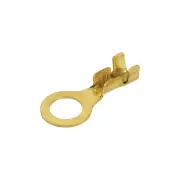 Narva 6.3mm Non-Insulated Ring Terminals - open end 1-3mm - Pack of 100