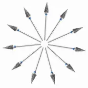 1Box Dental Lab Tungsten Carbide Bur Polisher Drill Cutter HP Shank M060GX 10pcs