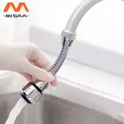 Water Tap Mixer Aerator Bubbler 360 Rotate Kitchen Faucet Extender Water Saving