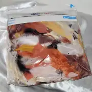 Neutral Tone Feathers Bag - 2.12 oz Bag - Creatology Crafts Party Decor New
