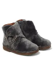 [PePe] PèPè Shearling ankle boots UK 9 brown