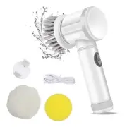 Electric Spin Scrubbers 6 Head Cleanning Brush for Showers Floor Grout Cleaning