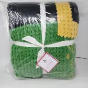 Pottery Barn Elf Sherpa Back Throw-Buddy Movie-Christmas-NEW