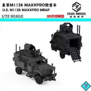 3D Printed 1/72/87/144 US Army M1124 MAXXPRO Mine Protected Vehicle Model Kit