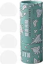 Anti-Exposure Adhesive Sticker, Invisible Dress Holding Tape, Transparent Double-Sided Fashion Strips, Skin-Friendly Long-Lasting Hold, (50pcs Clear), for Women Girls Shoulder Skirt Safety