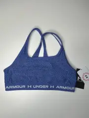 Girls' UA Crossback Printed Sports Bra Size YLG