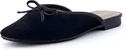 [CUSHIONAIRE] Women's Jade Bow Mule +Memory Foam, Wide Widths Available